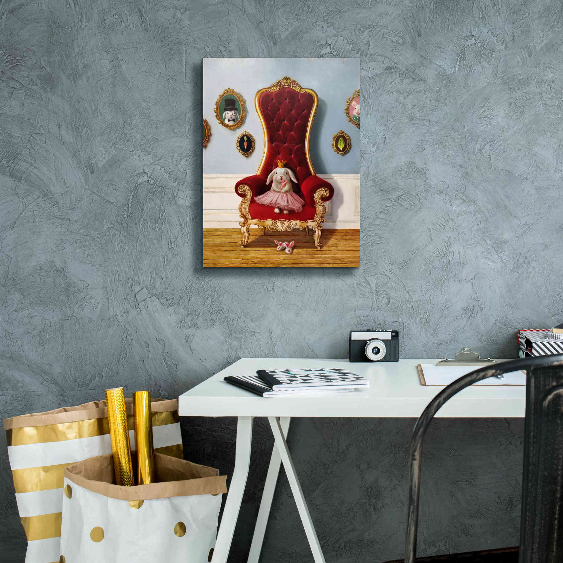 'Little Princess' by Lucia Heffernan, Canvas Wall Art,12x16