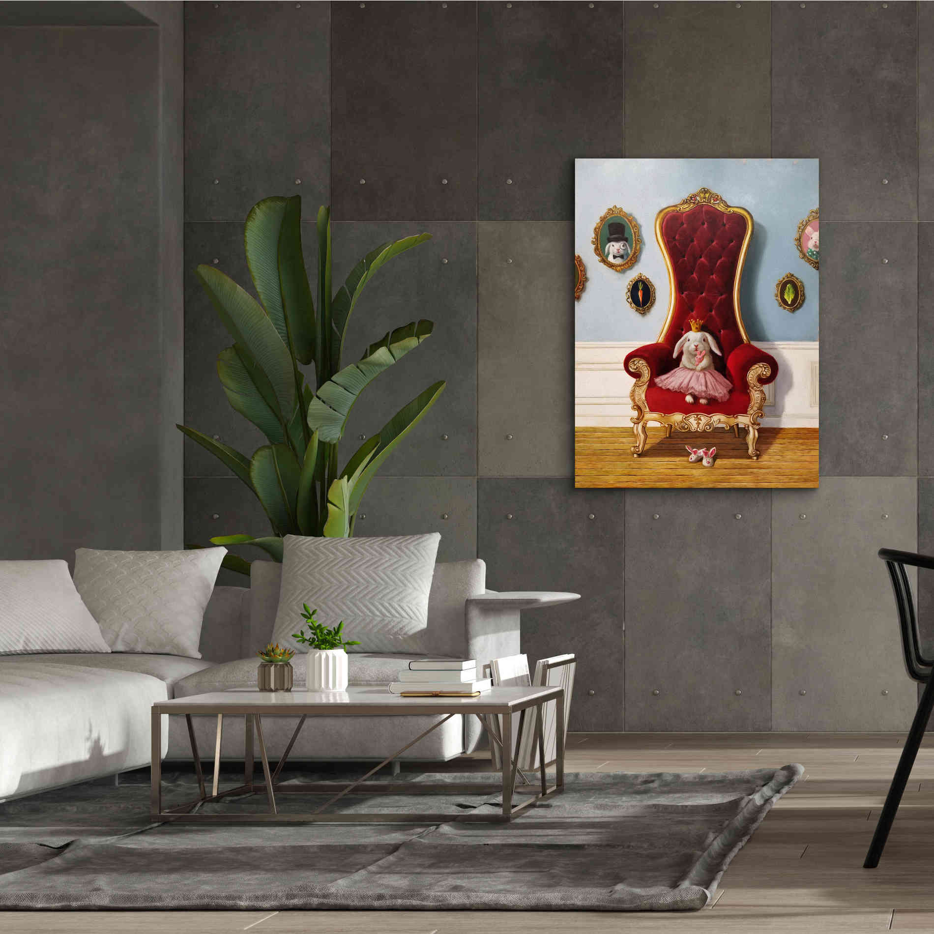 'Little Princess' by Lucia Heffernan, Canvas Wall Art,40x54