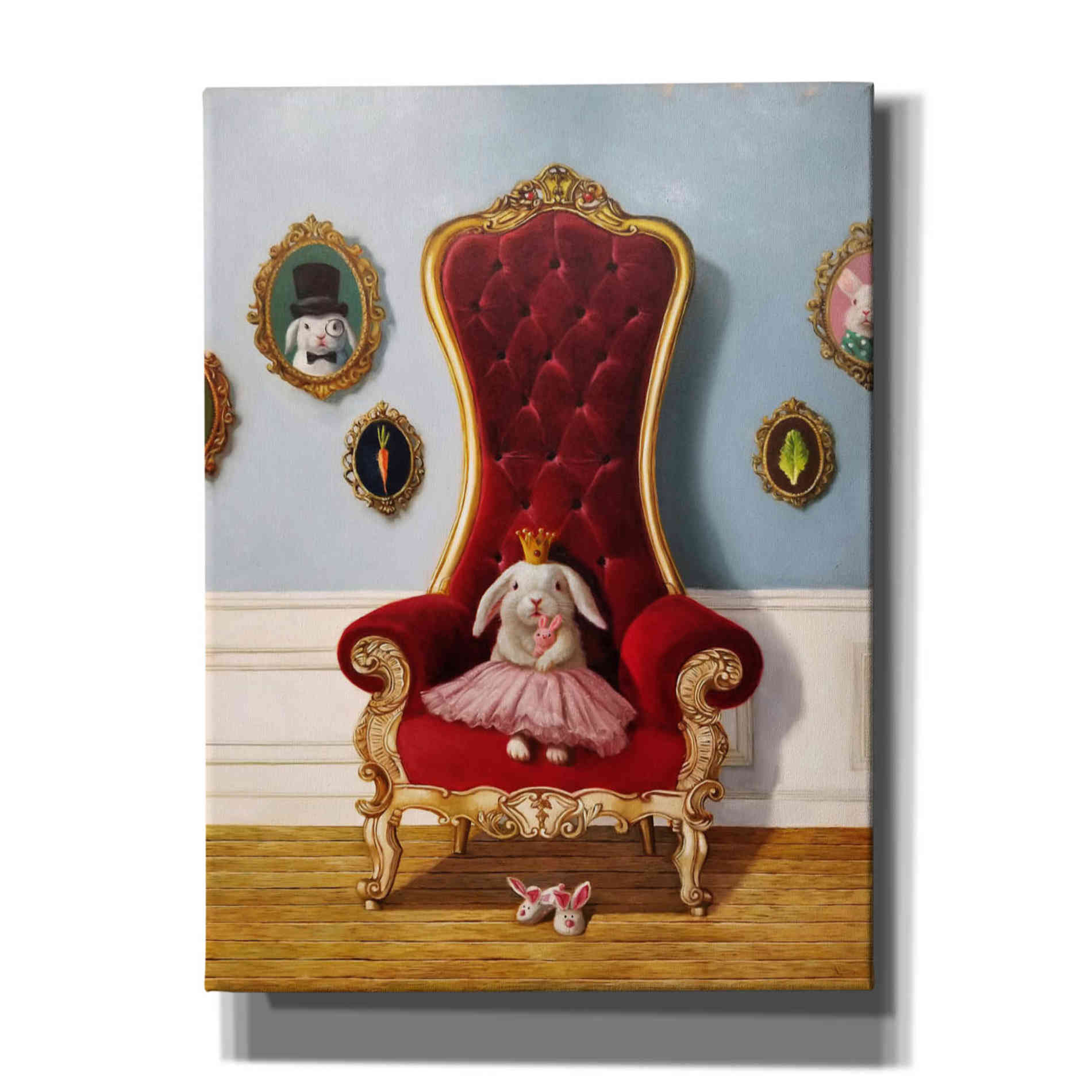 'Little Princess' by Lucia Heffernan, Canvas Wall Art