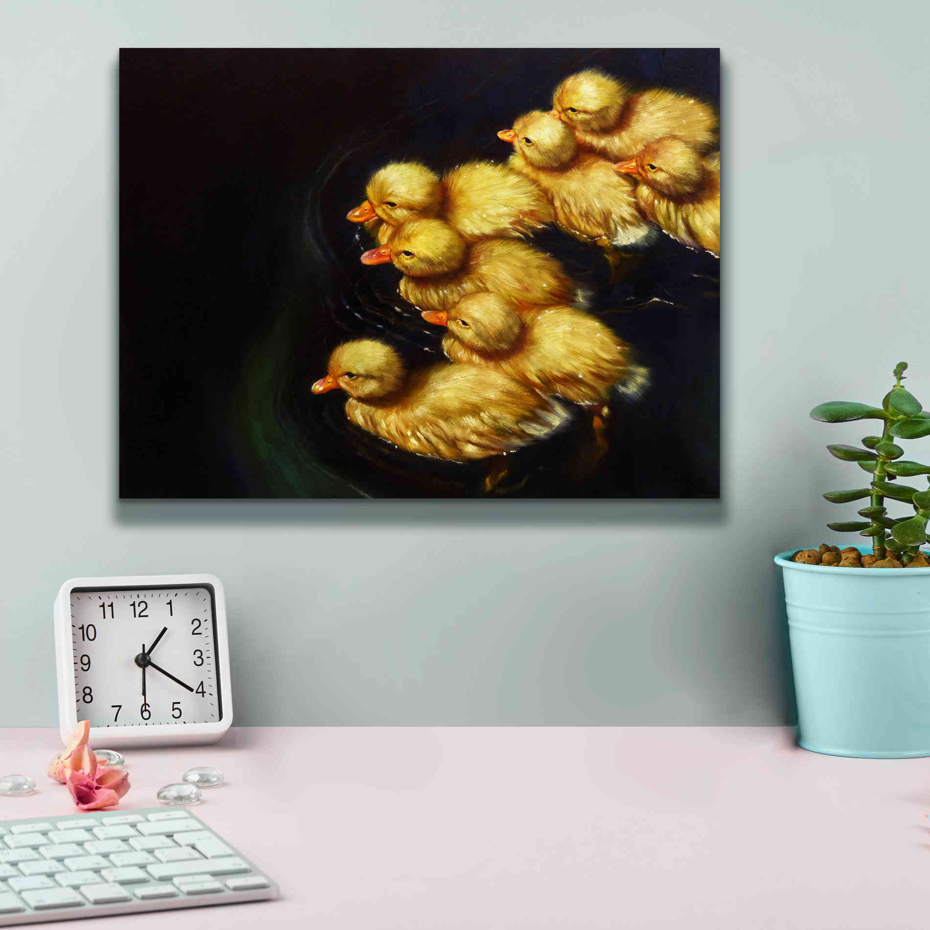 'Crossing' by Lucia Heffernan, Canvas Wall Art,16x12