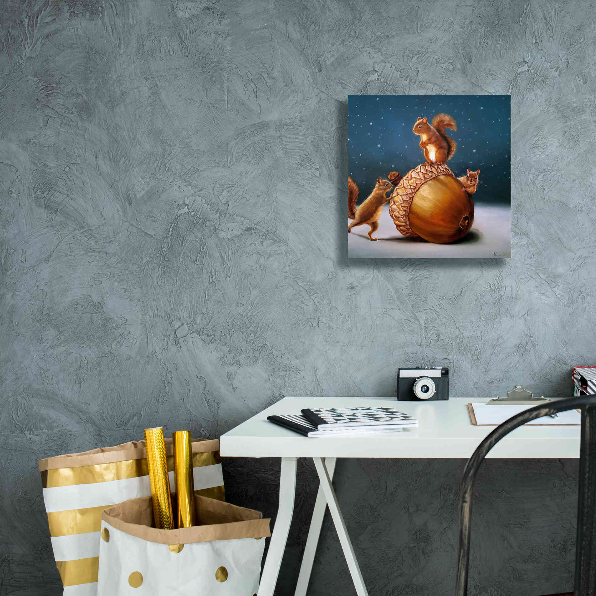 'The Big Find' by Lucia Heffernan, Canvas Wall Art,12x12