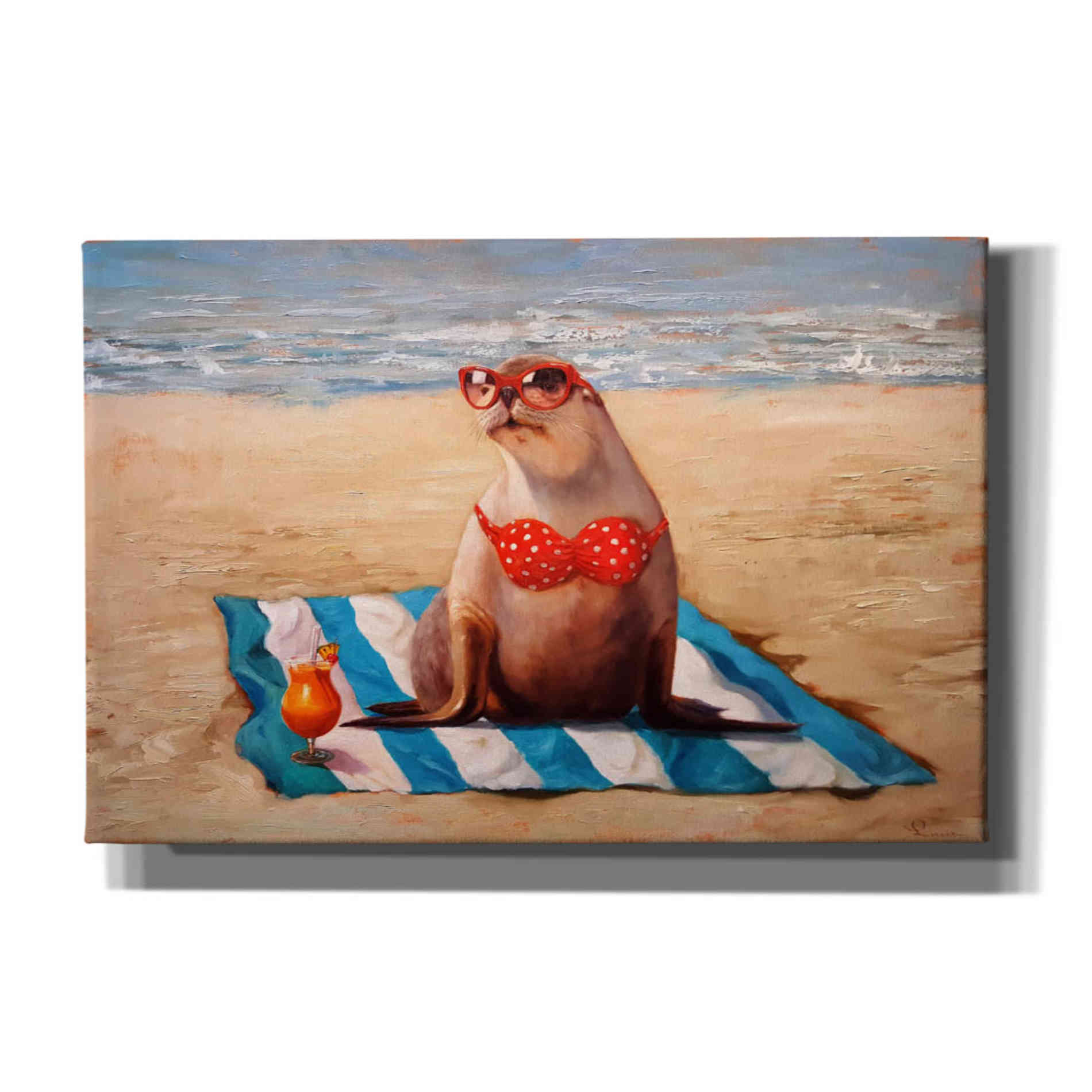 'Beached' by Lucia Heffernan, Canvas Wall Art