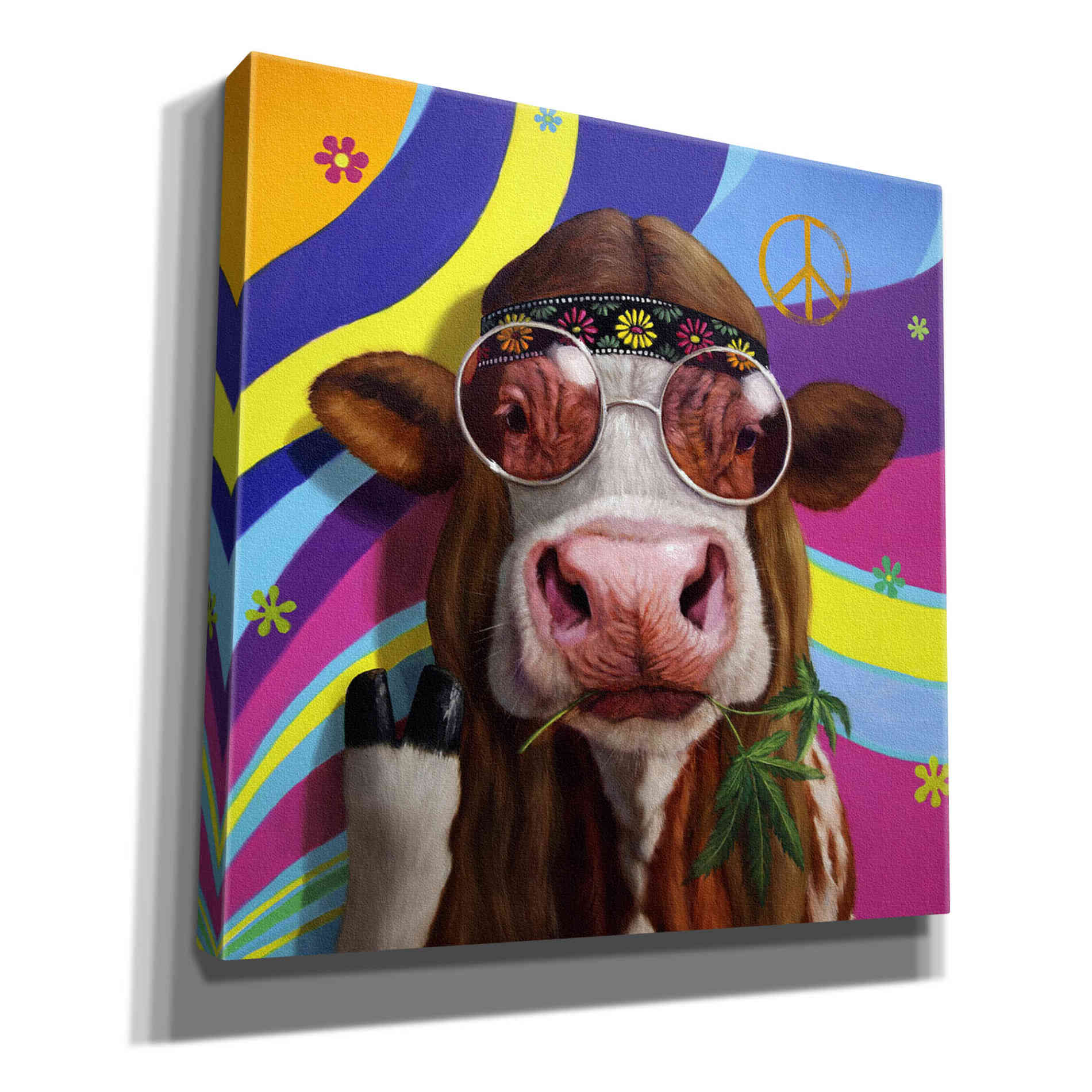 'Grass Fed' by Lucia Heffernan, Canvas Wall Art