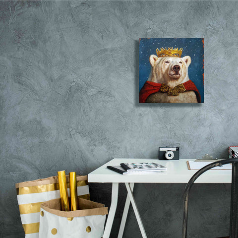 Image of 'Snow King' by Lucia Heffernan, Canvas Wall Art,12x12