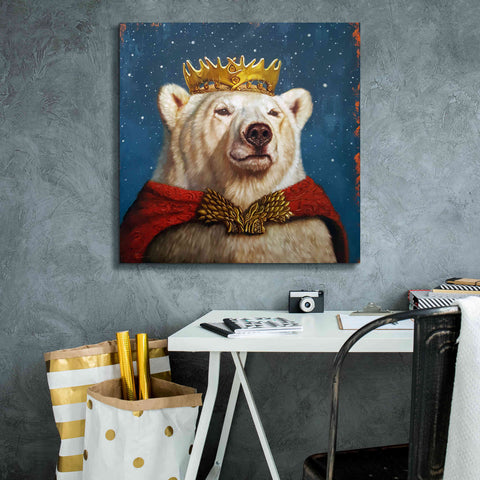 Image of 'Snow King' by Lucia Heffernan, Canvas Wall Art,26x26