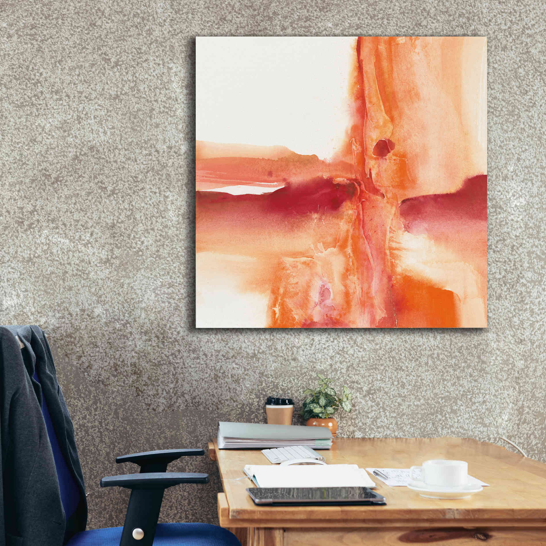 'Inner Glow I' by Chris Paschke, Canvas Wall Art,37 x 37