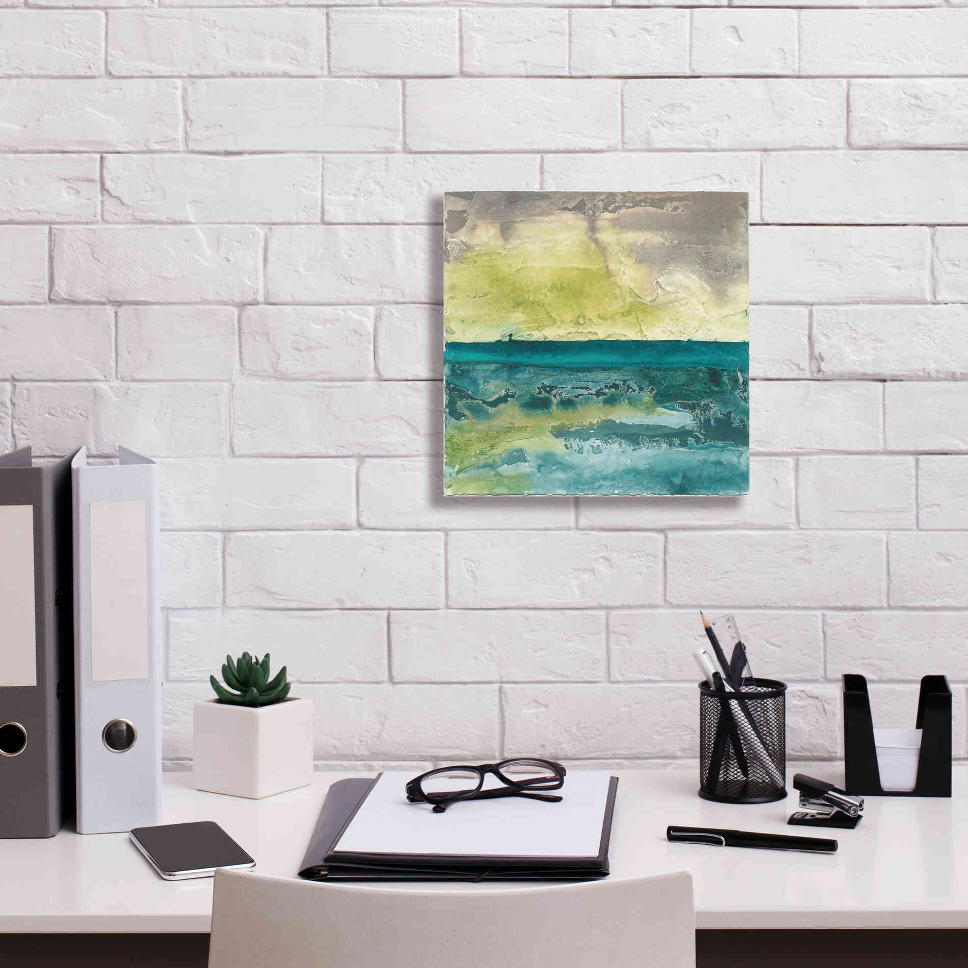 'Beyond The Horizon I' by Chris Paschke, Canvas Wall Art,12 x 12