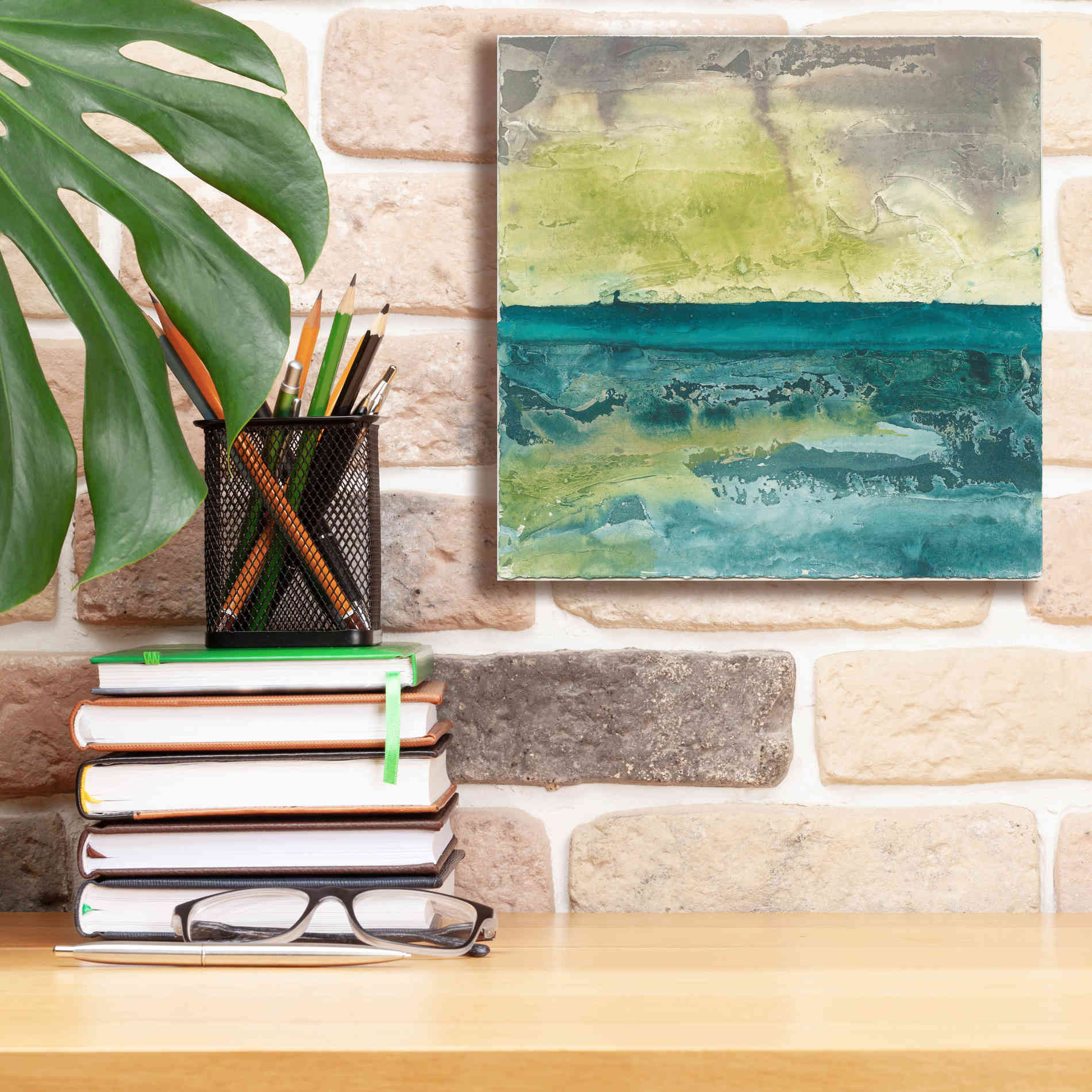 'Beyond The Horizon I' by Chris Paschke, Canvas Wall Art,12 x 12