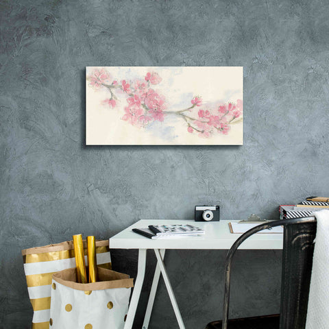 Image of 'Cherry Blossom II' by Chris Paschke, Canvas Wall Art,24 x 12
