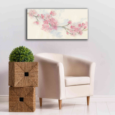 Image of 'Cherry Blossom II' by Chris Paschke, Canvas Wall Art,40 x 20