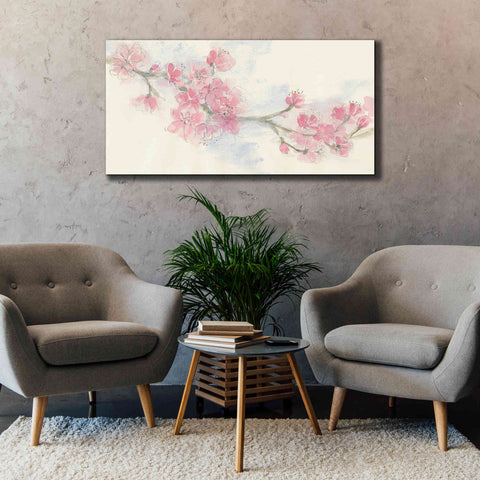Image of 'Cherry Blossom II' by Chris Paschke, Canvas Wall Art,60 x 30