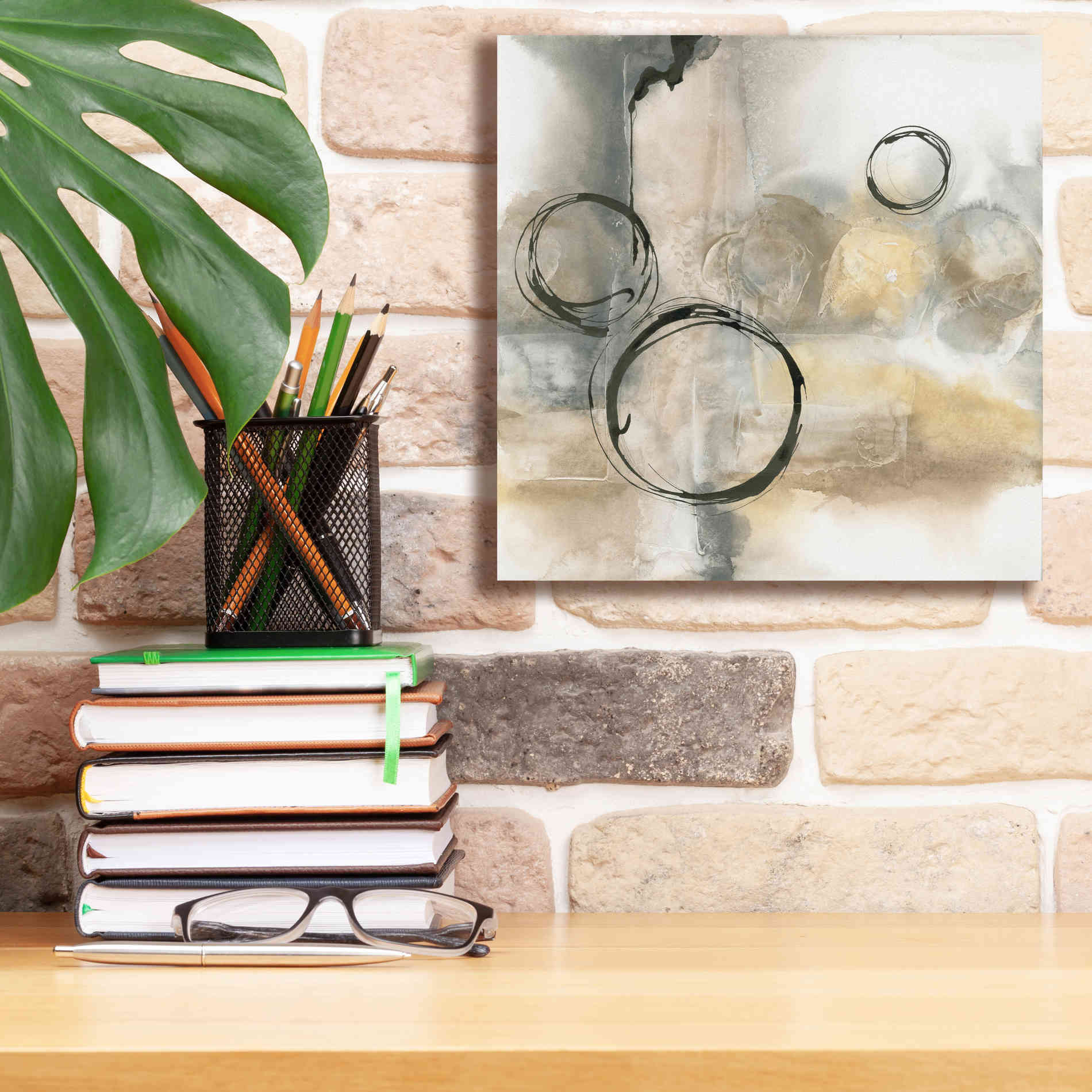 'Full Circle I' by Chris Paschke, Canvas Wall Art,12 x 12