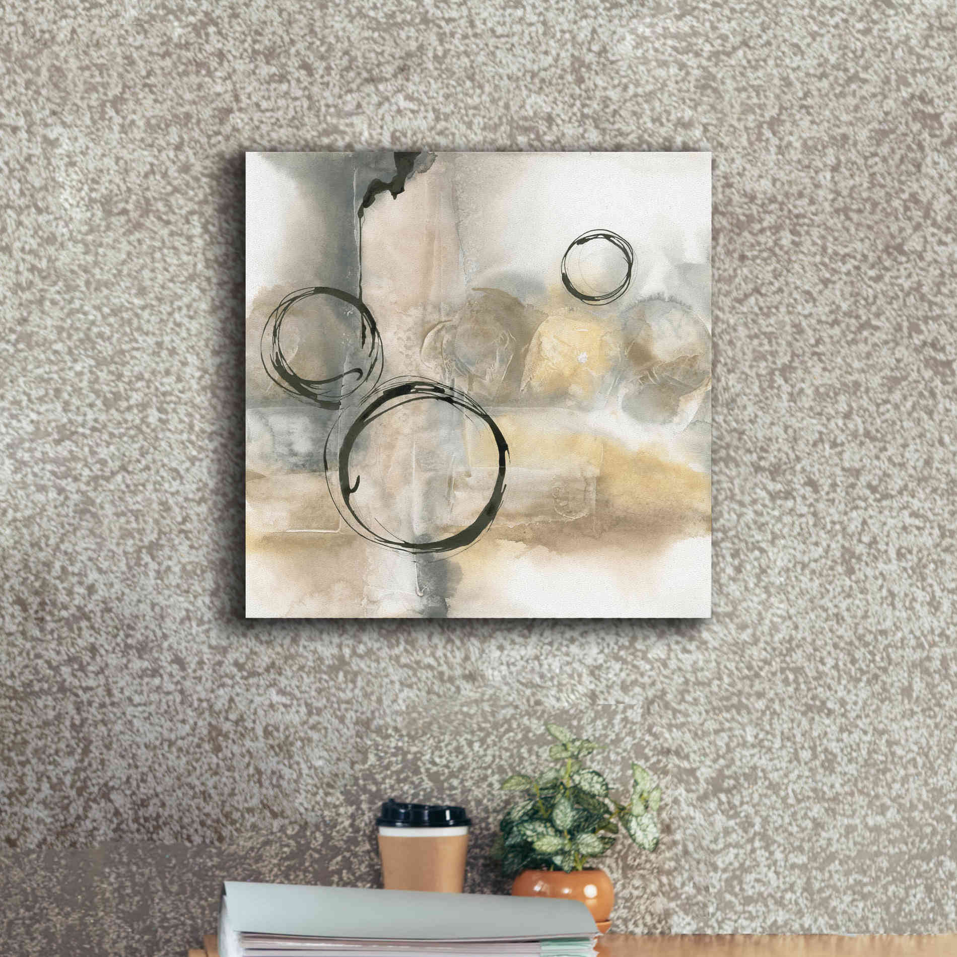 'Full Circle I' by Chris Paschke, Canvas Wall Art,18 x 18