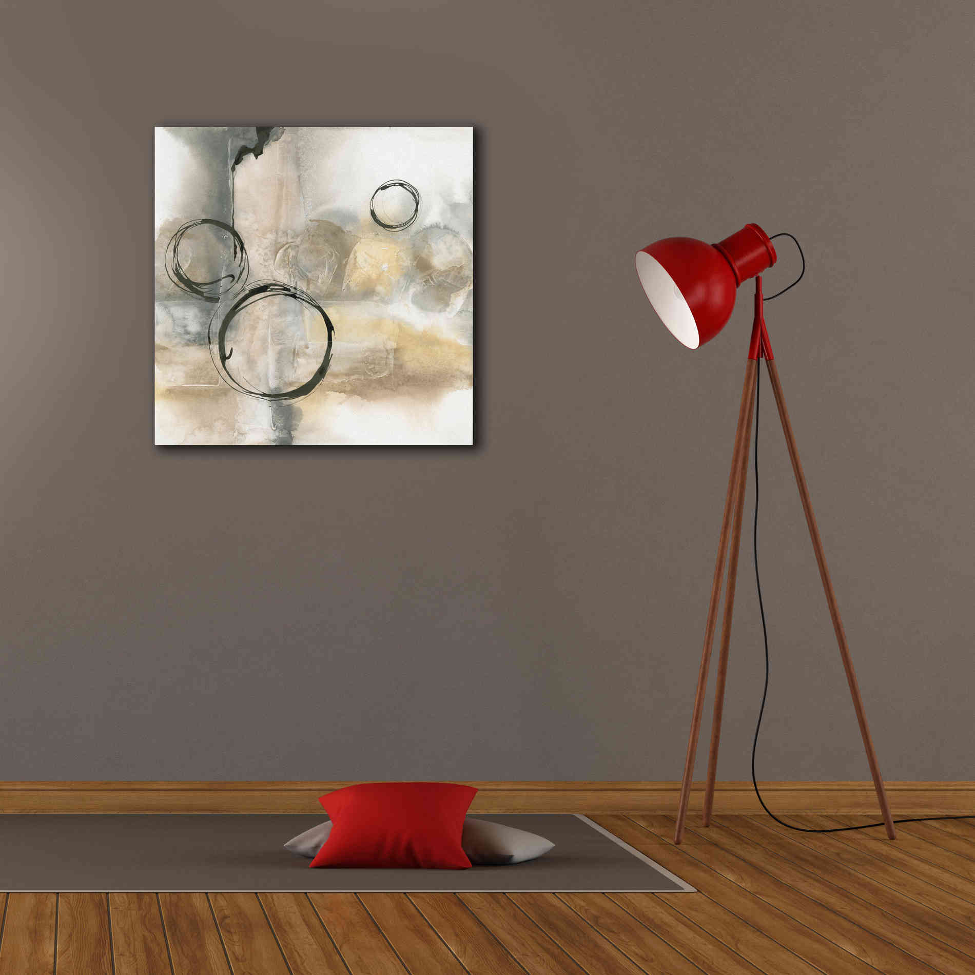 'Full Circle I' by Chris Paschke, Canvas Wall Art,26 x 26