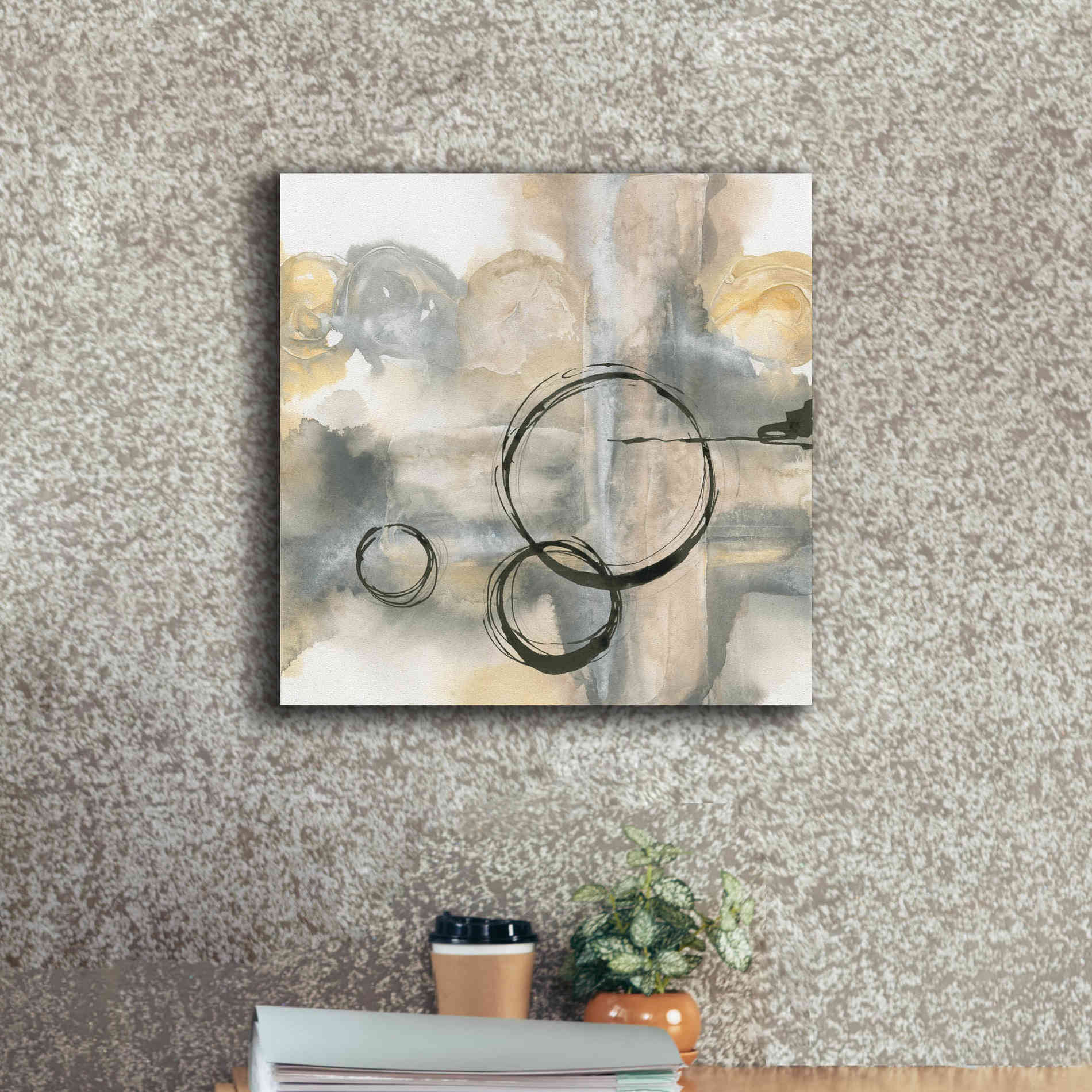 'Full Circle II' by Chris Paschke, Canvas Wall Art,18 x 18