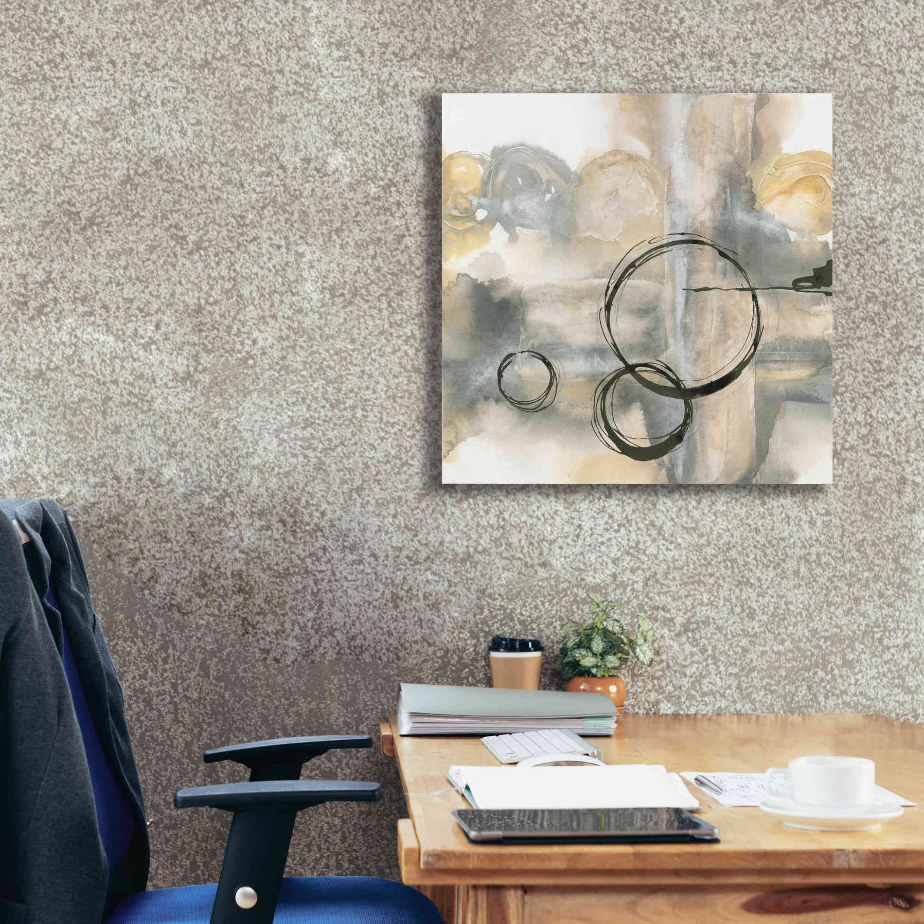 'Full Circle II' by Chris Paschke, Canvas Wall Art,26 x 26