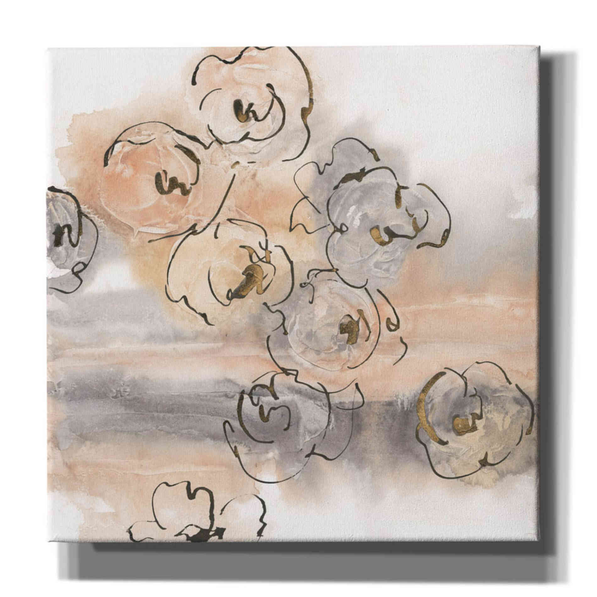 'Gold Dust I' by Chris Paschke, Canvas Wall Art