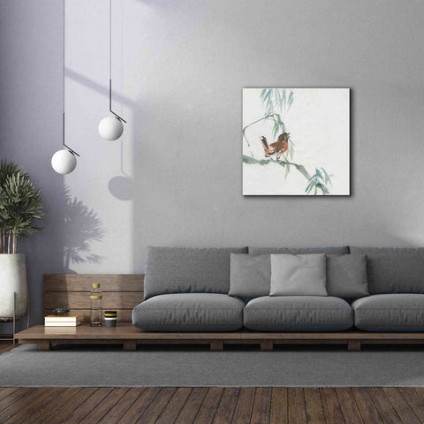 Image of 'Russet Sparrow' by Chris Paschke, Canvas Wall Art,37 x 37