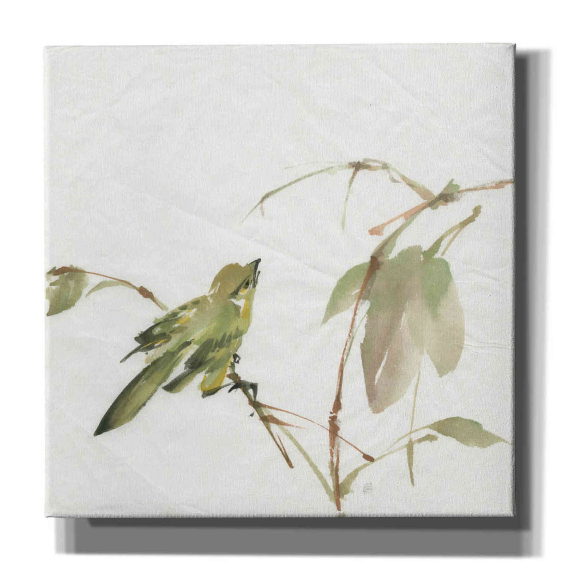 'Sisken' by Chris Paschke, Canvas Wall Art