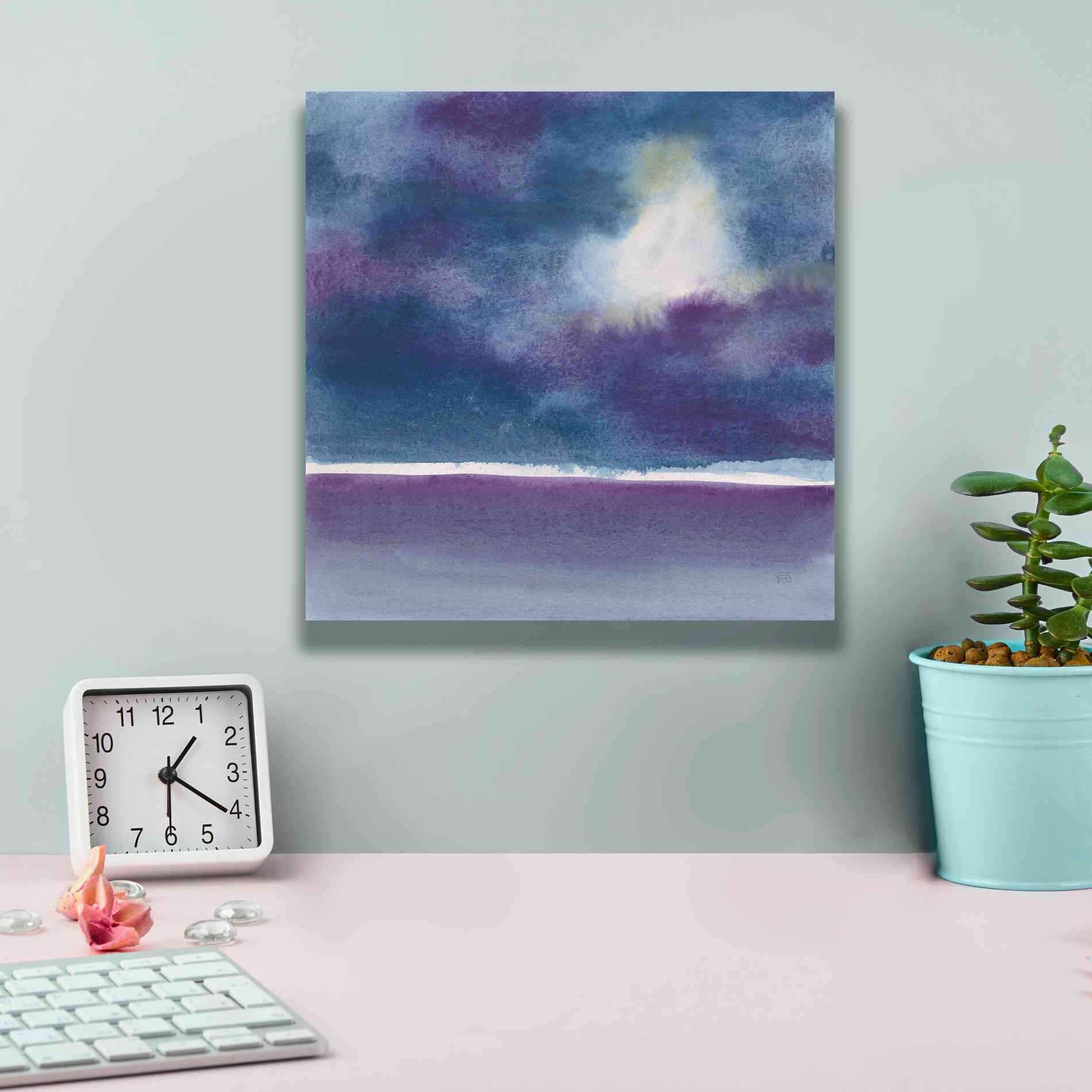 'The Clouds I' by Chris Paschke, Canvas Wall Art,12 x 12