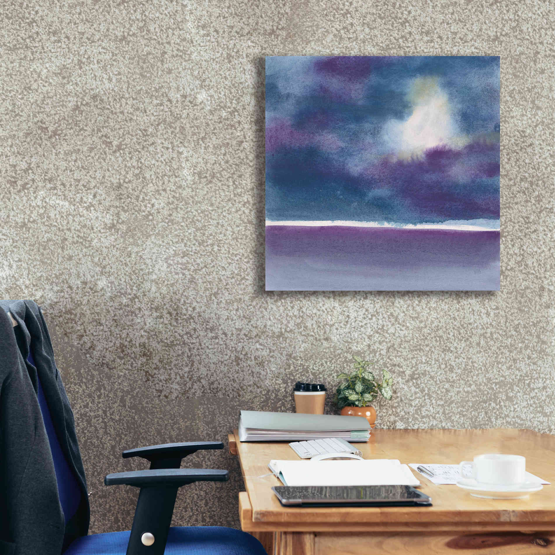 'The Clouds I' by Chris Paschke, Canvas Wall Art,26 x 26