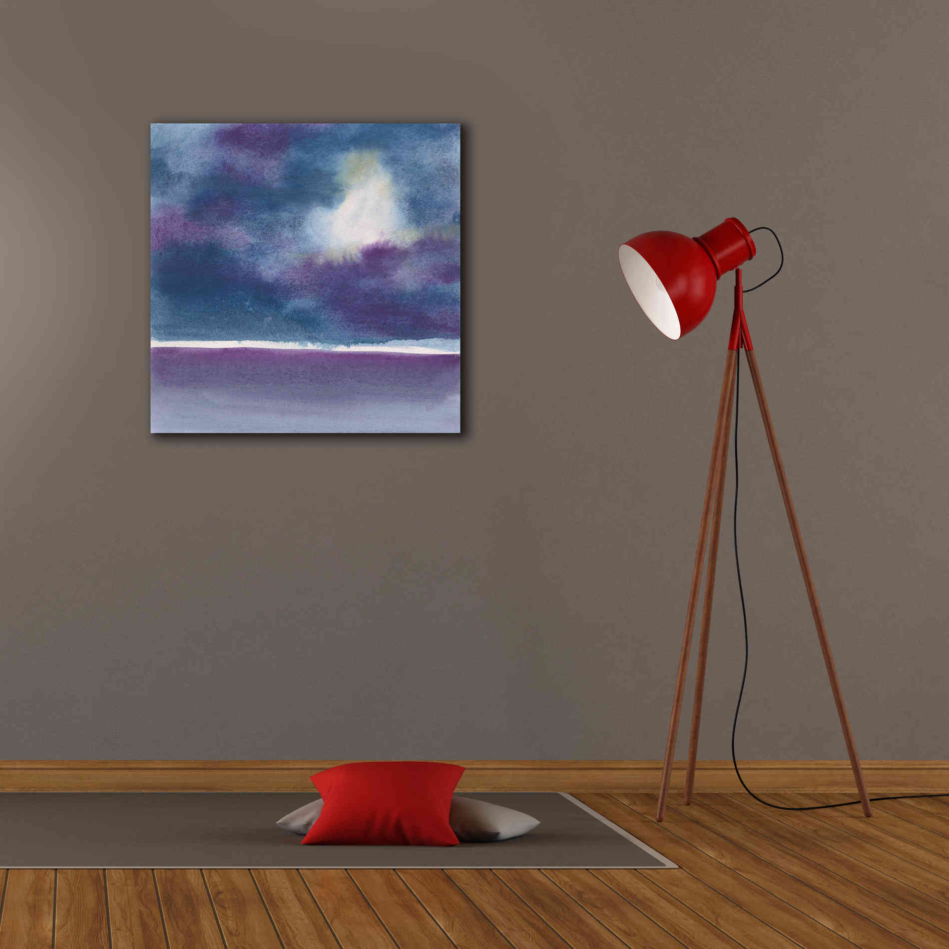 'The Clouds I' by Chris Paschke, Canvas Wall Art,26 x 26