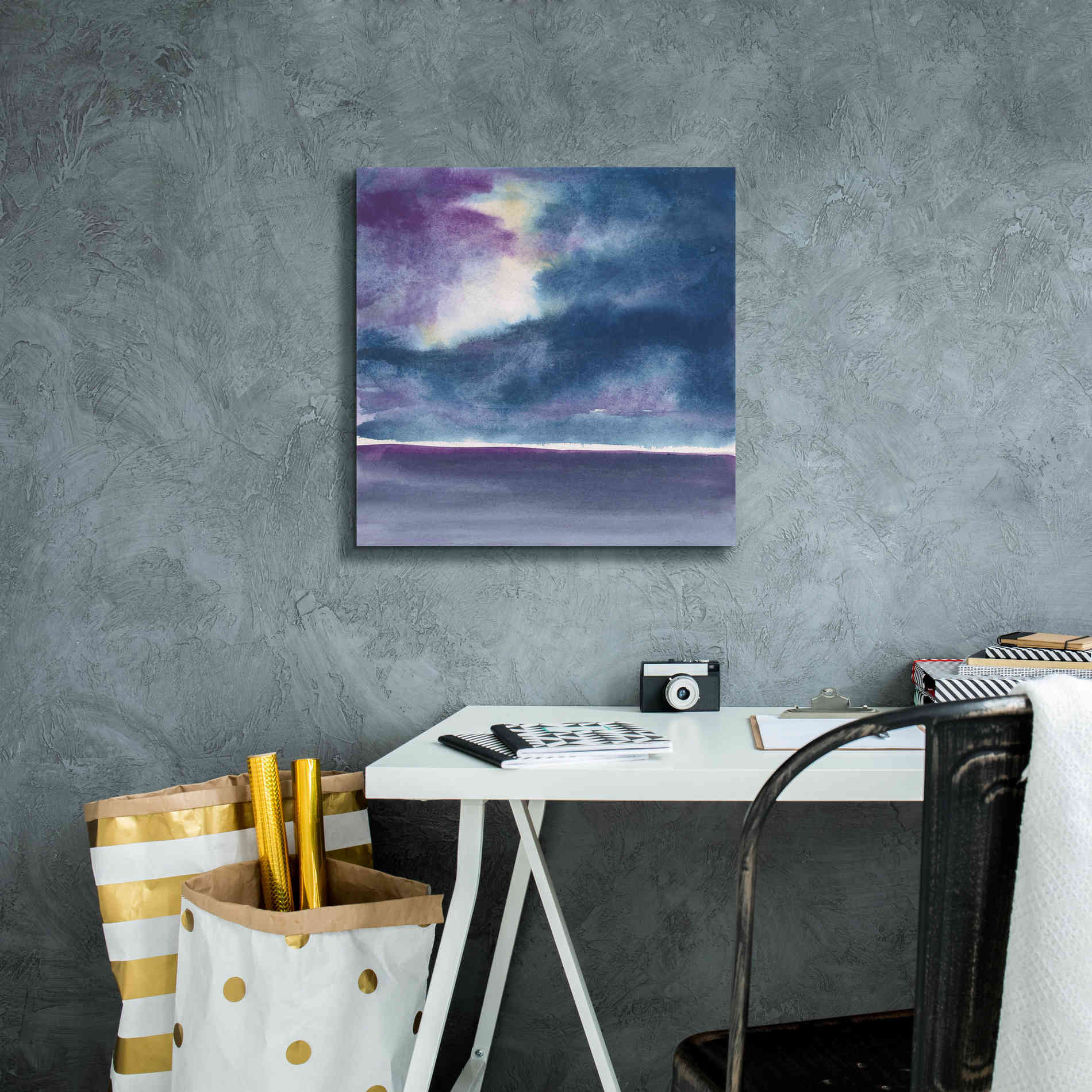 'The Clouds II' by Chris Paschke, Canvas Wall Art,18 x 18