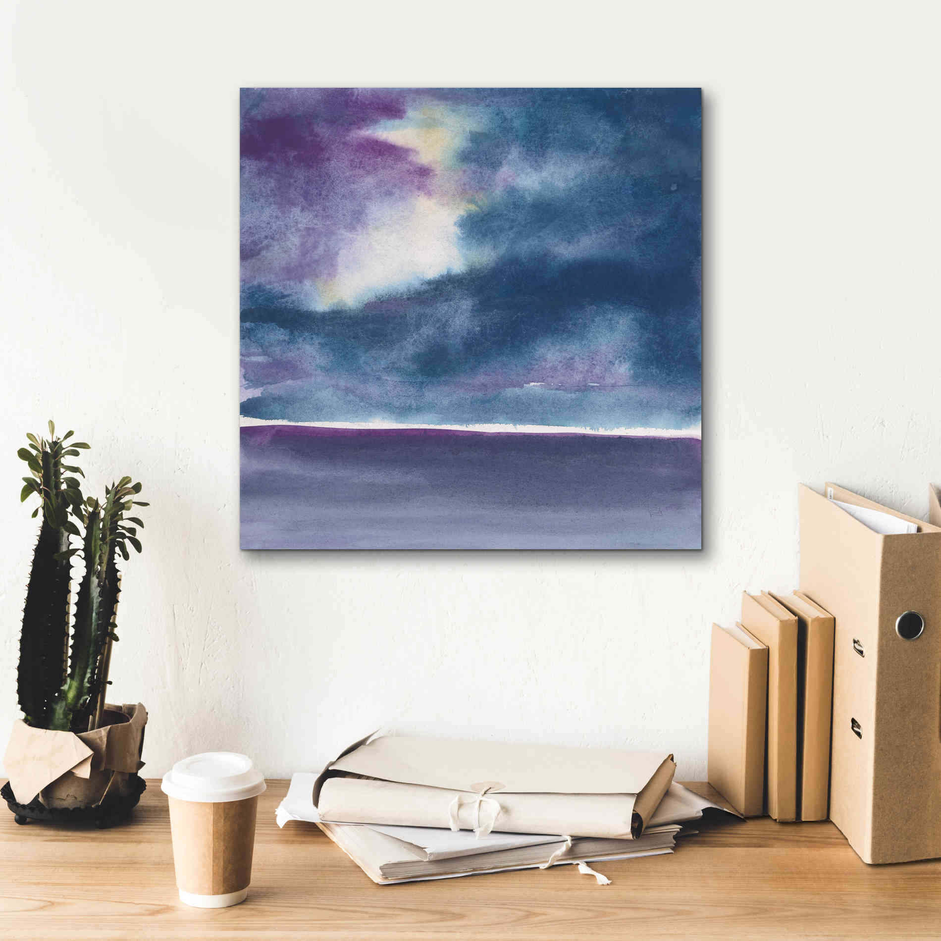 'The Clouds II' by Chris Paschke, Canvas Wall Art,18 x 18