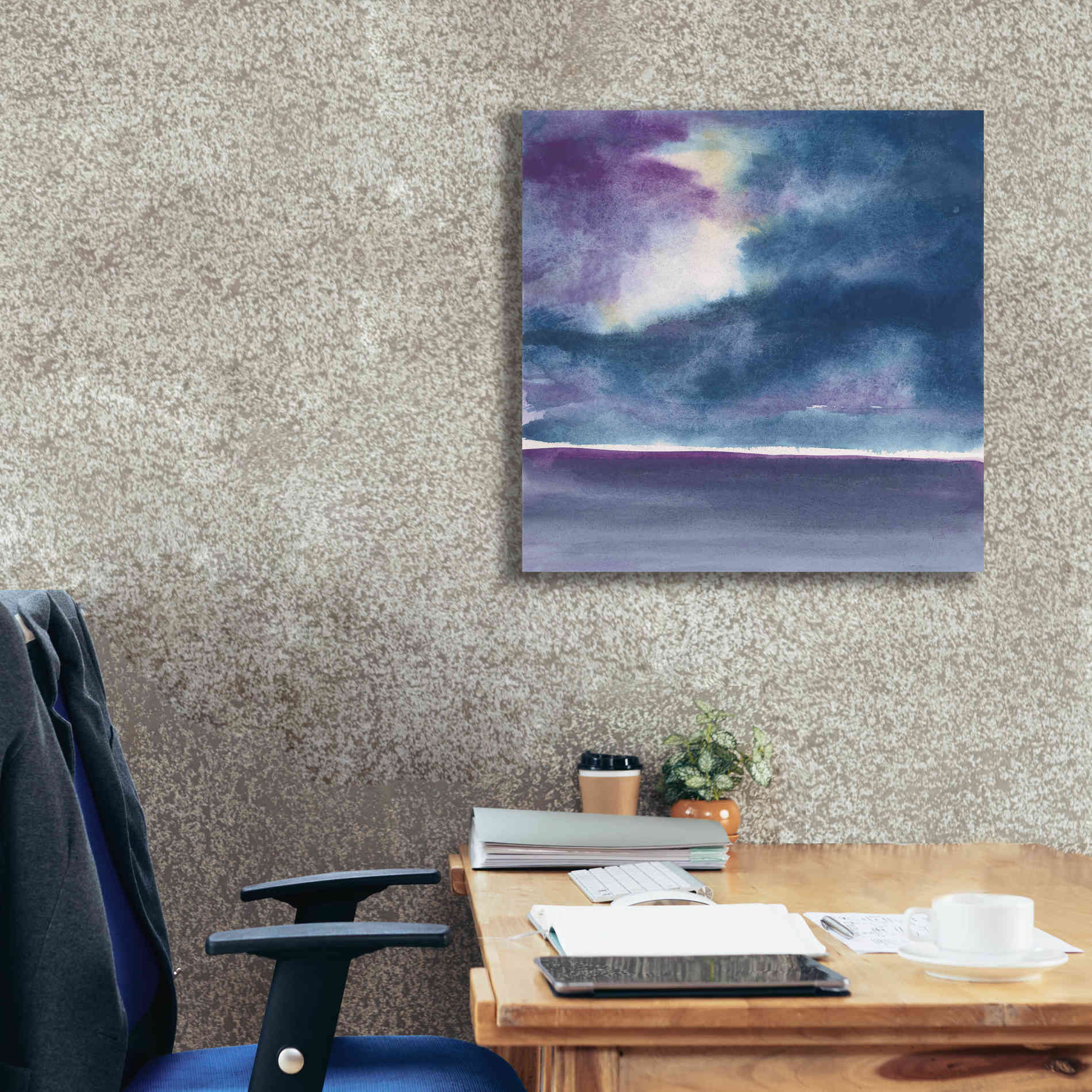 'The Clouds II' by Chris Paschke, Canvas Wall Art,26 x 26