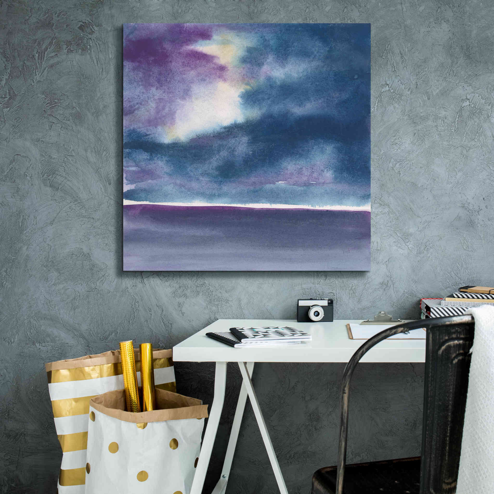 'The Clouds II' by Chris Paschke, Canvas Wall Art,26 x 26