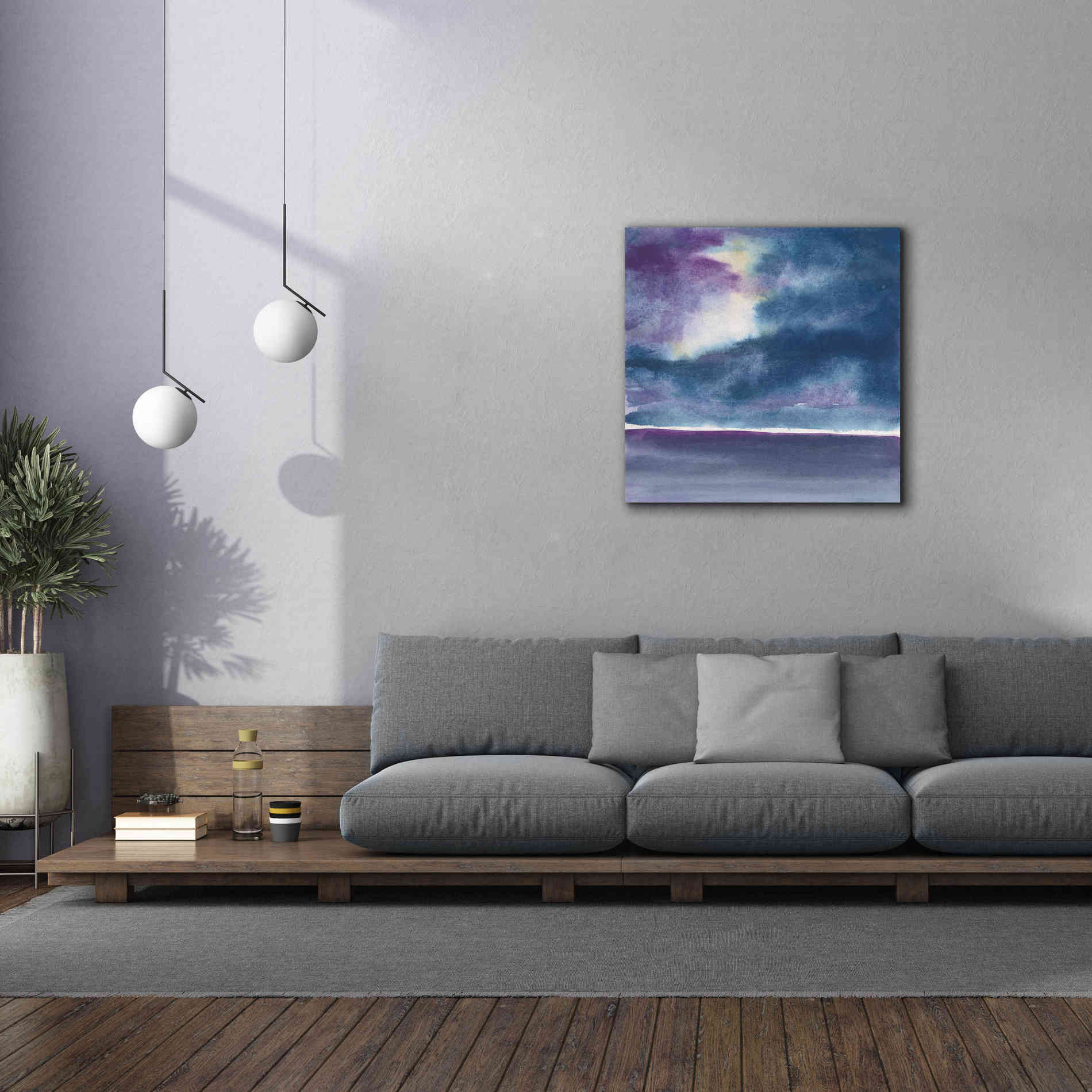 'The Clouds II' by Chris Paschke, Canvas Wall Art,37 x 37