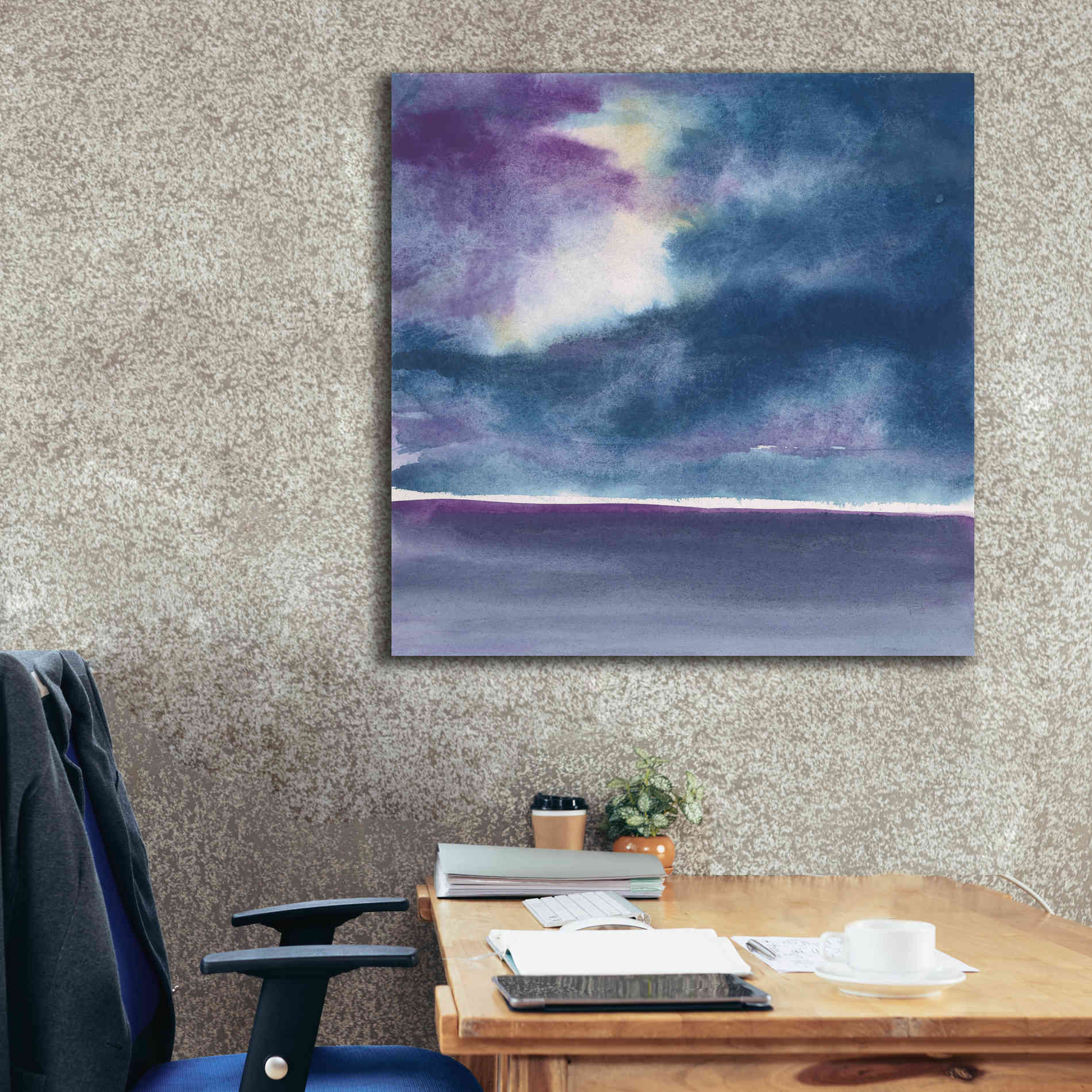 'The Clouds II' by Chris Paschke, Canvas Wall Art,37 x 37