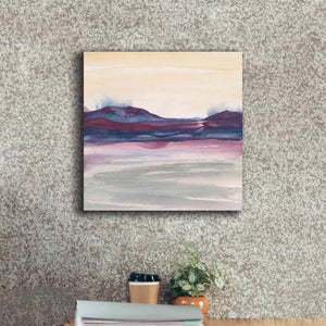 'Purple Rock Dawn I' by Chris Paschke, Canvas Wall Art,18 x 18