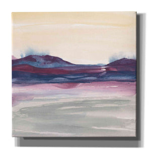 'Purple Rock Dawn I' by Chris Paschke, Canvas Wall Art