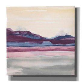 'Purple Rock Dawn II' by Chris Paschke, Canvas Wall Art