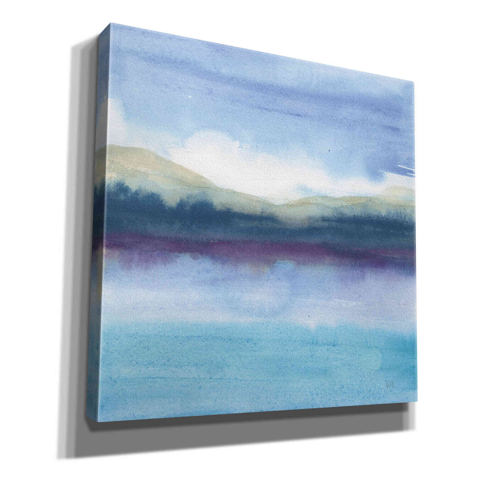 'Violet Reflection II' by Chris Paschke, Canvas Wall Art