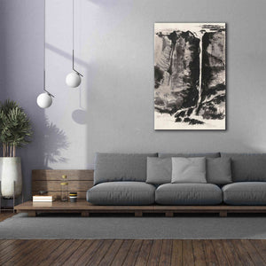 'Sumi Waterfall View III' by Chris Paschke, Canvas Wall Art,40 x 60