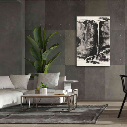 Image of 'Sumi Waterfall View III' by Chris Paschke, Canvas Wall Art,40 x 60