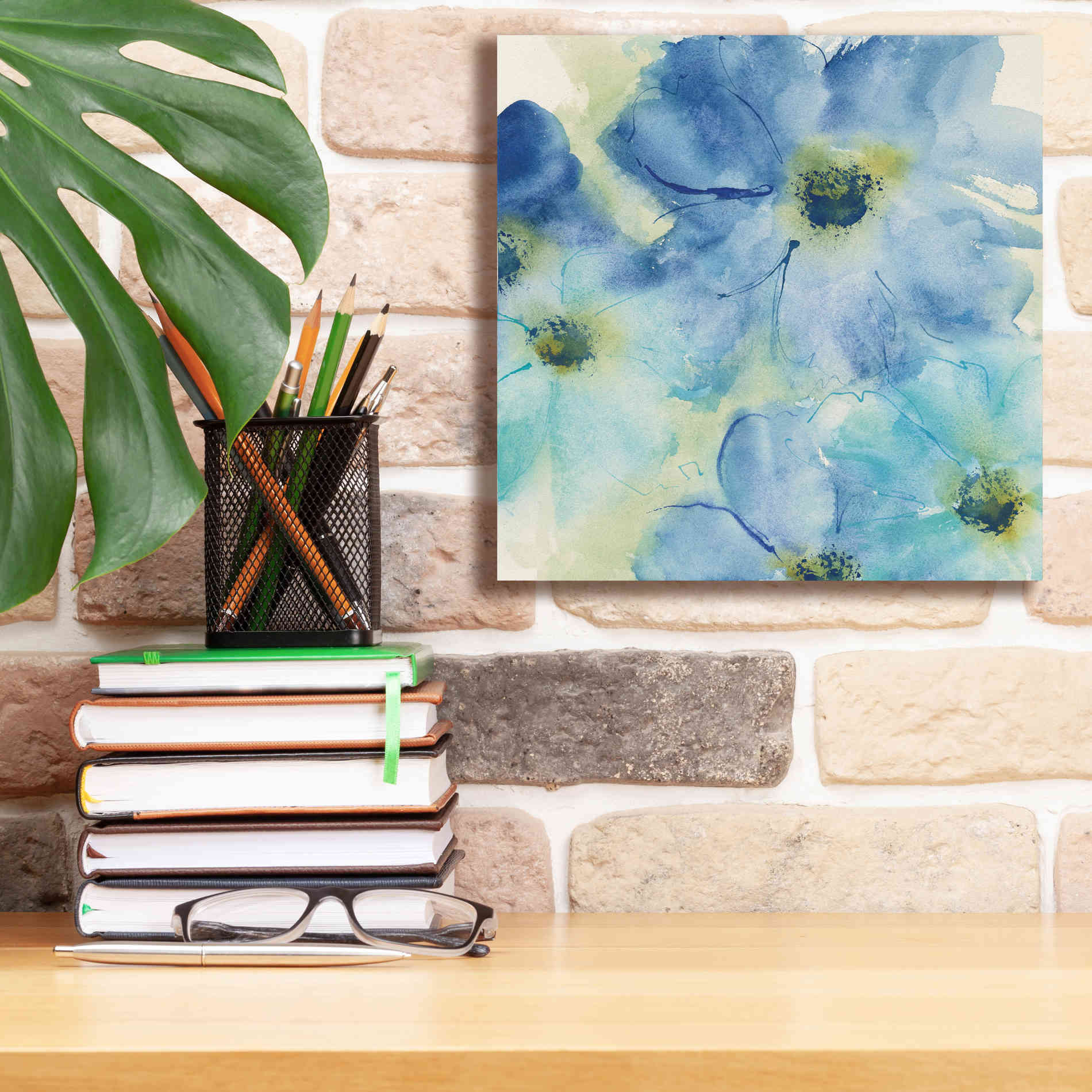 'Seashell Cosmos I' by Chris Paschke, Canvas Wall Art,12 x 12