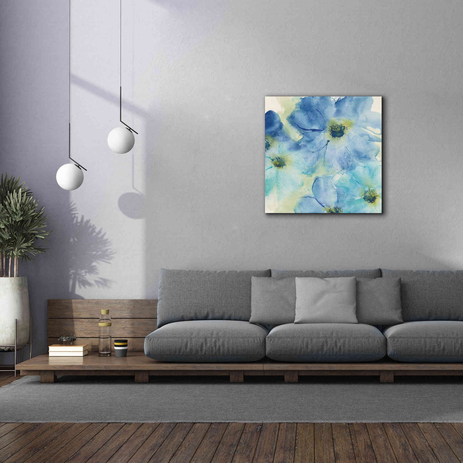 'Seashell Cosmos I' by Chris Paschke, Canvas Wall Art,37 x 37