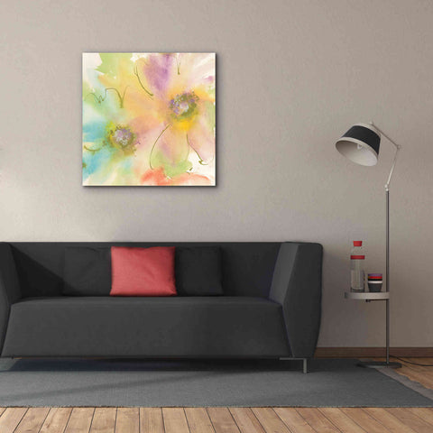 Image of 'Rainbow Cosmos II' by Chris Paschke, Canvas Wall Art,37 x 37