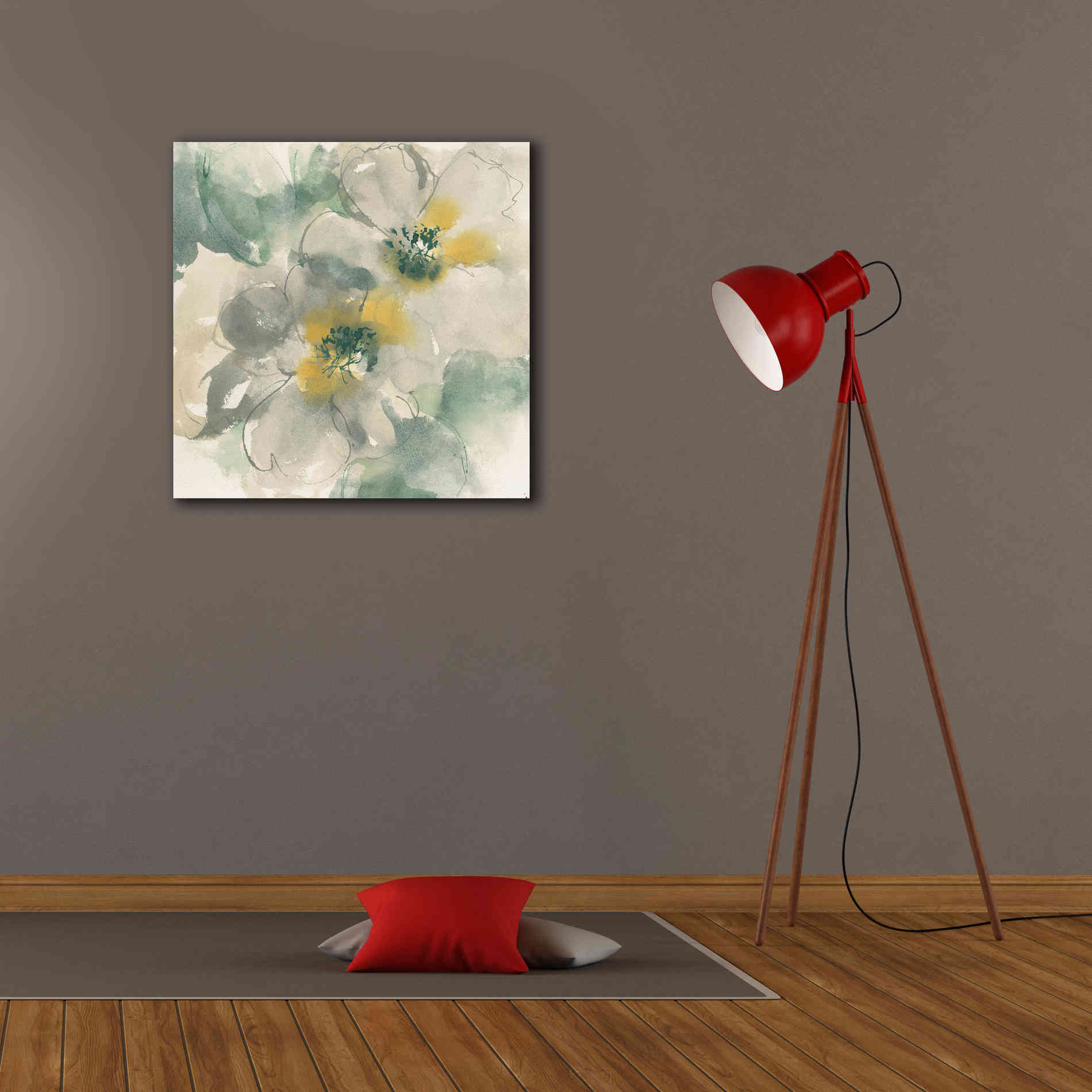 'Silver Quince I' by Chris Paschke, Canvas Wall Art,26 x 26