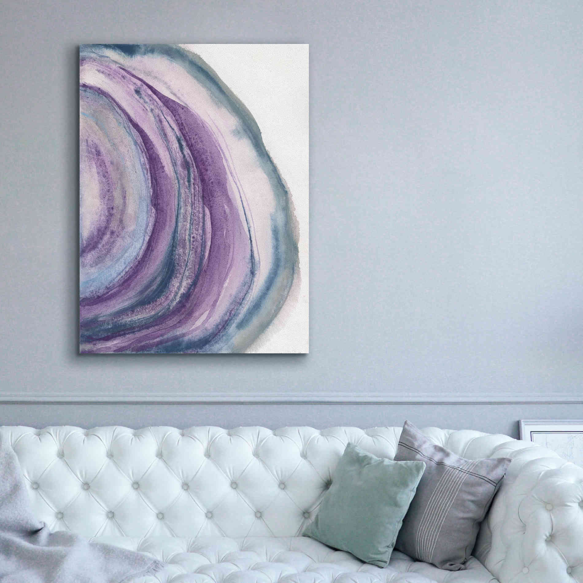 'Watercolor Geode II' by Chris Paschke, Canvas Wall Art,40 x 54