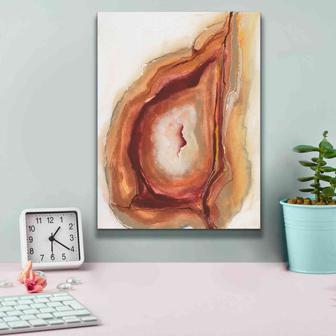 Image of 'Watercolor Geode V' by Chris Paschke, Canvas Wall Art,12 x 16