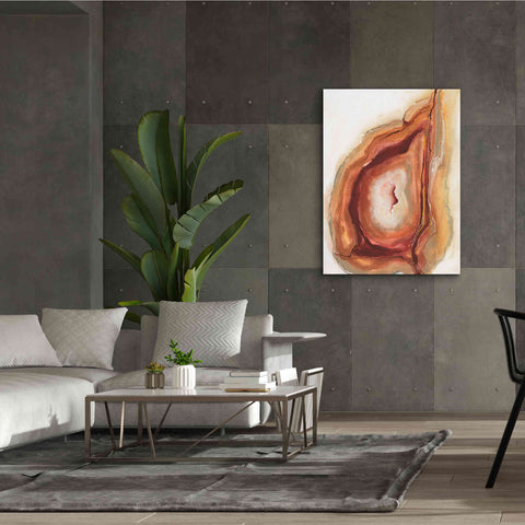 Image of 'Watercolor Geode V' by Chris Paschke, Canvas Wall Art,40 x 54