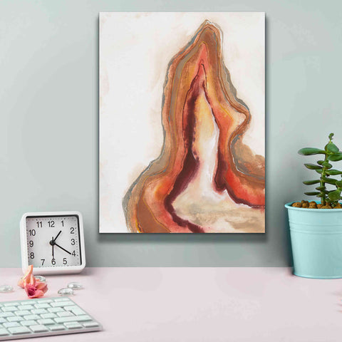 Image of 'Watercolor Geode VI' by Chris Paschke, Canvas Wall Art,12 x 16