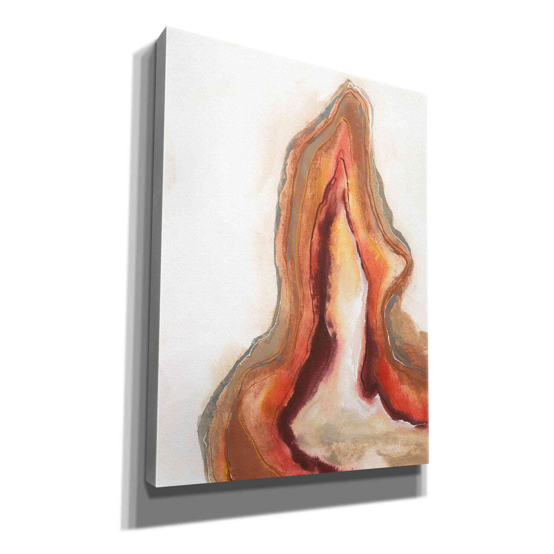 'Watercolor Geode VI' by Chris Paschke, Canvas Wall Art