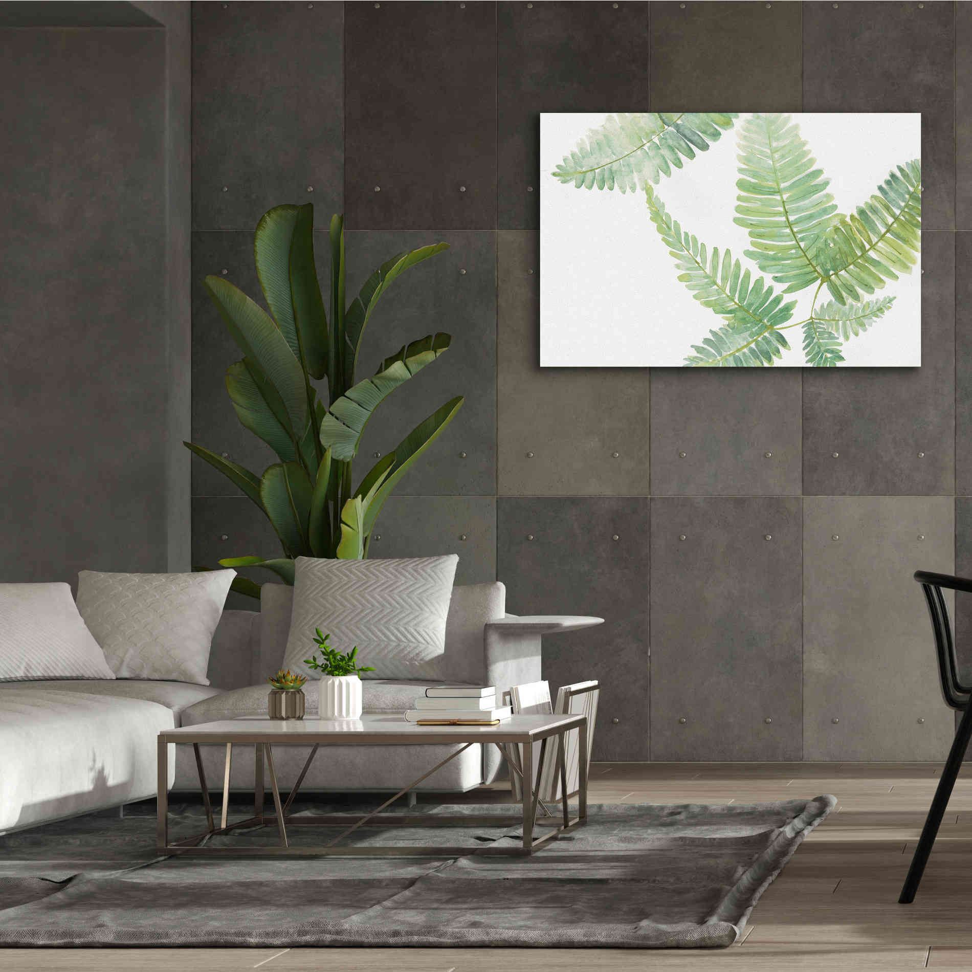 'Ferns II' by Chris Paschke, Canvas Wall Art,60 x 40