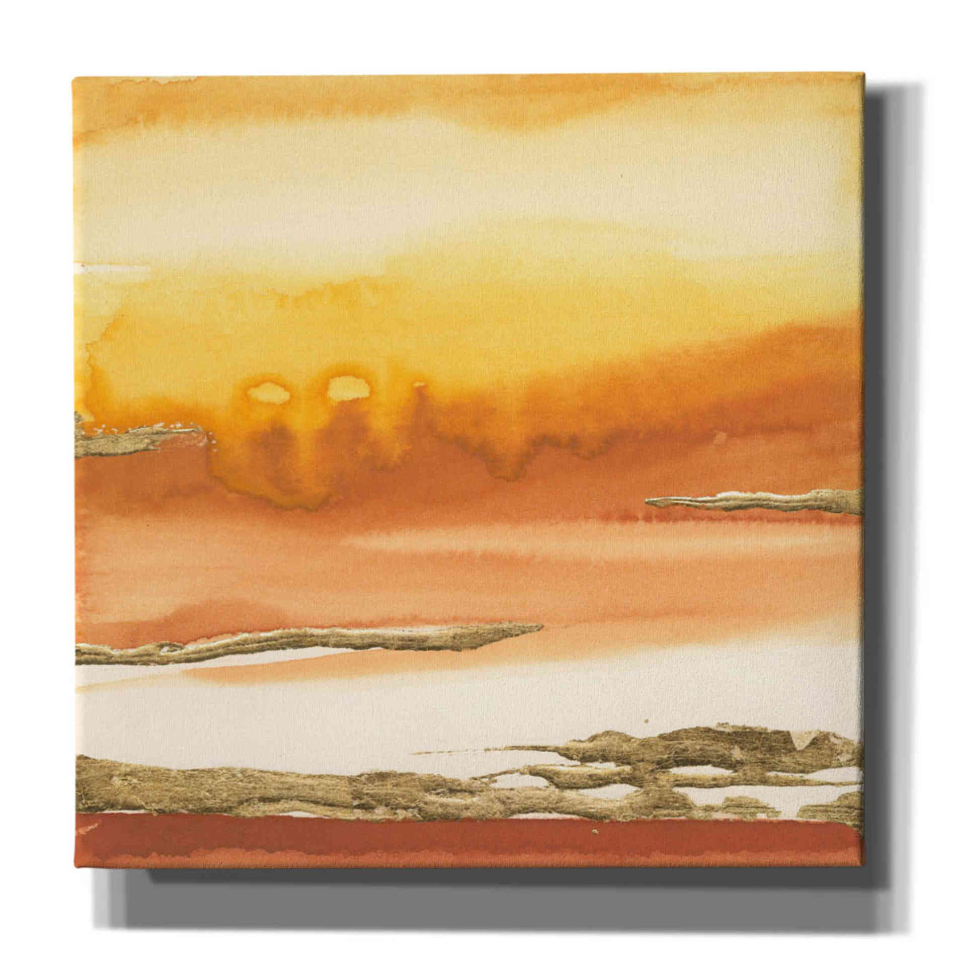 'Gilded Amber I' by Chris Paschke, Canvas Wall Art