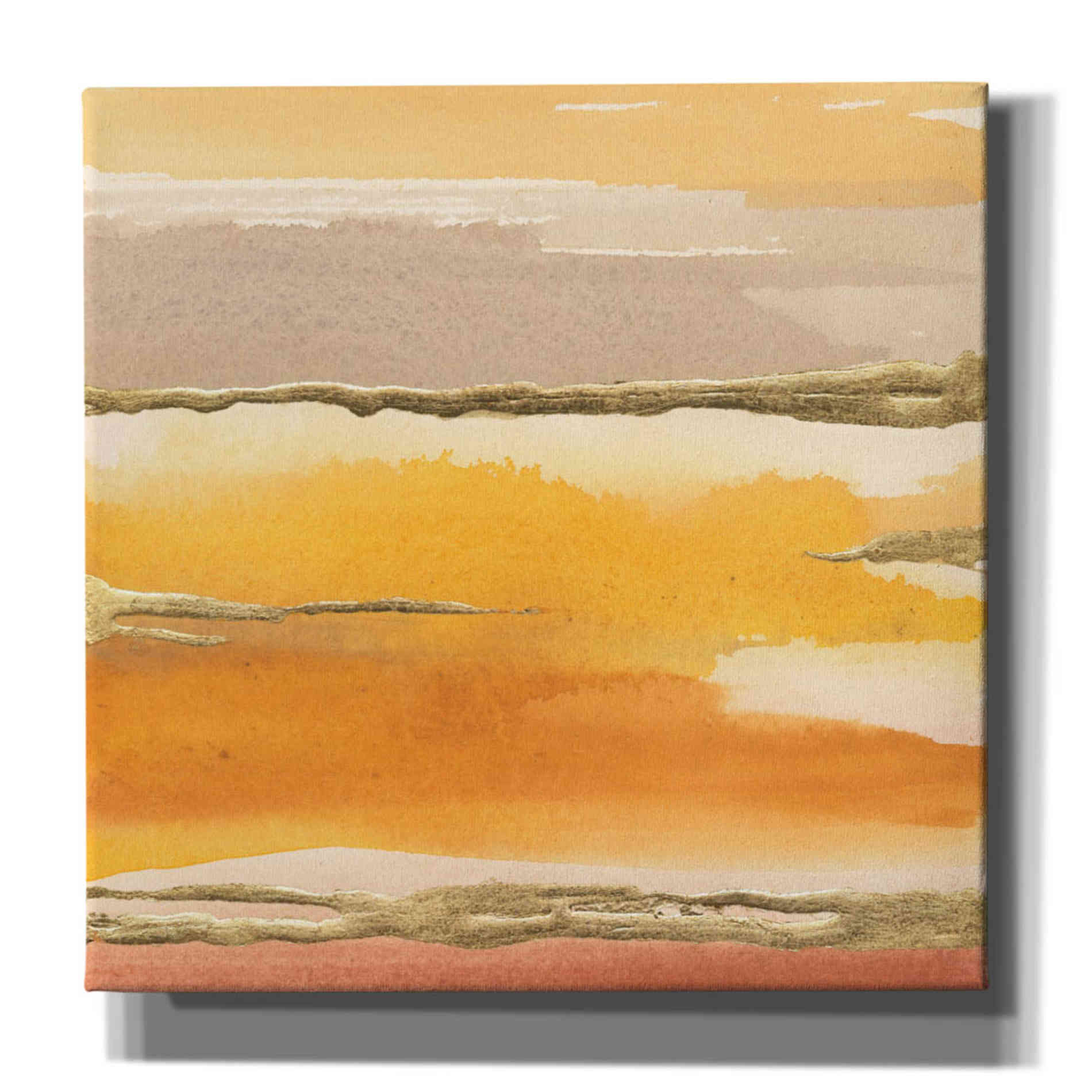 'Gilded Amber II' by Chris Paschke, Canvas Wall Art